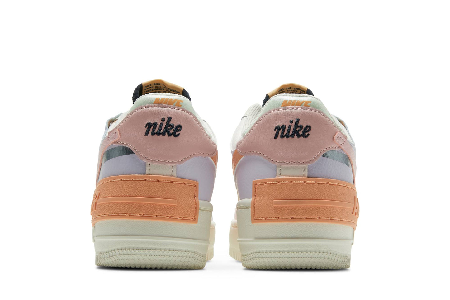 ( Women ) Nike Air Force 1 Shadow 'Orange Chalk Pink Glaze' CI0919-111