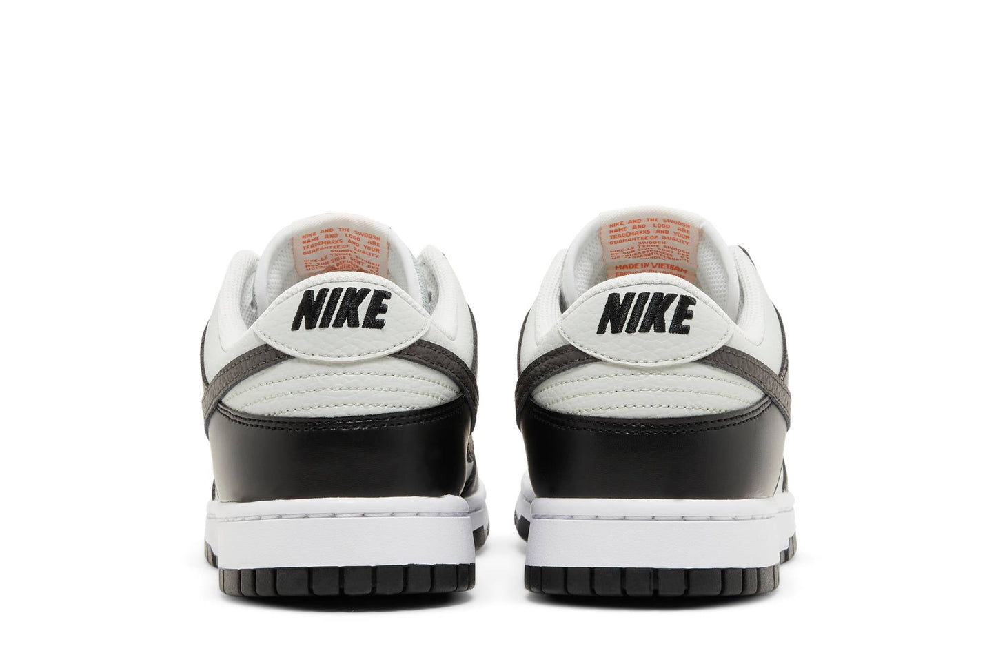 Nike Dunk Low 'Grey Black Orange Mini Swoosh' FN7808-001