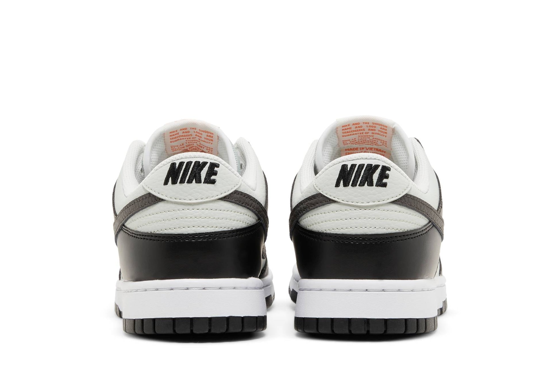 Nike Dunk Low 'Grey Black Orange Mini Swoosh' FN7808-001