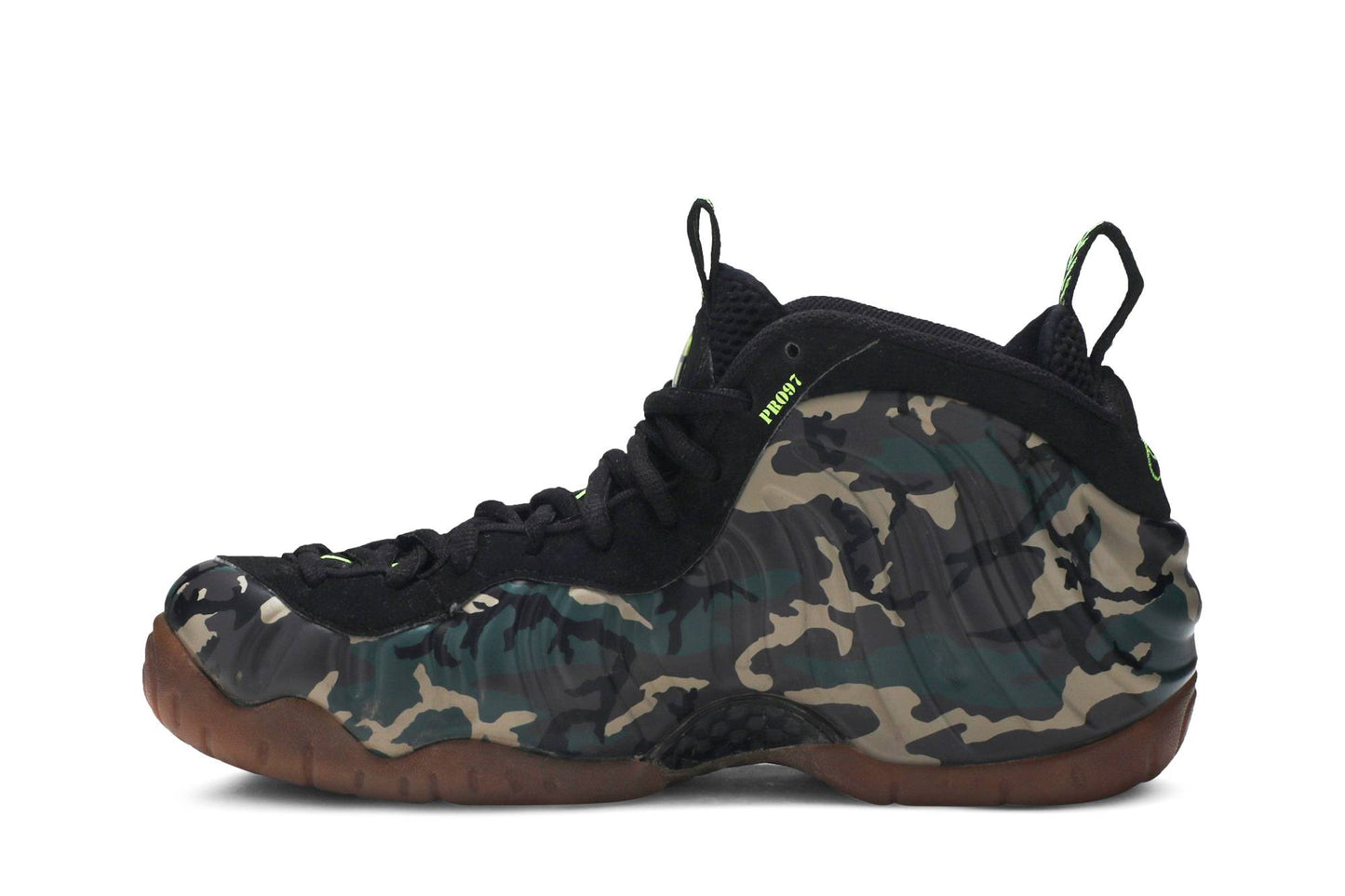 Nike Air Foamposite Pro Prm Le Green Camo 587547-300