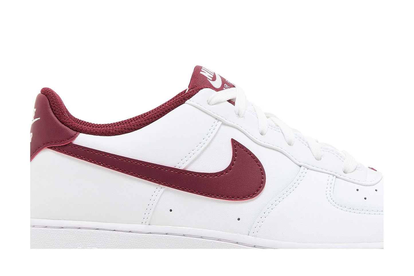 ( Youth ) Nike Air Force 1 White Team Red FV5948-105