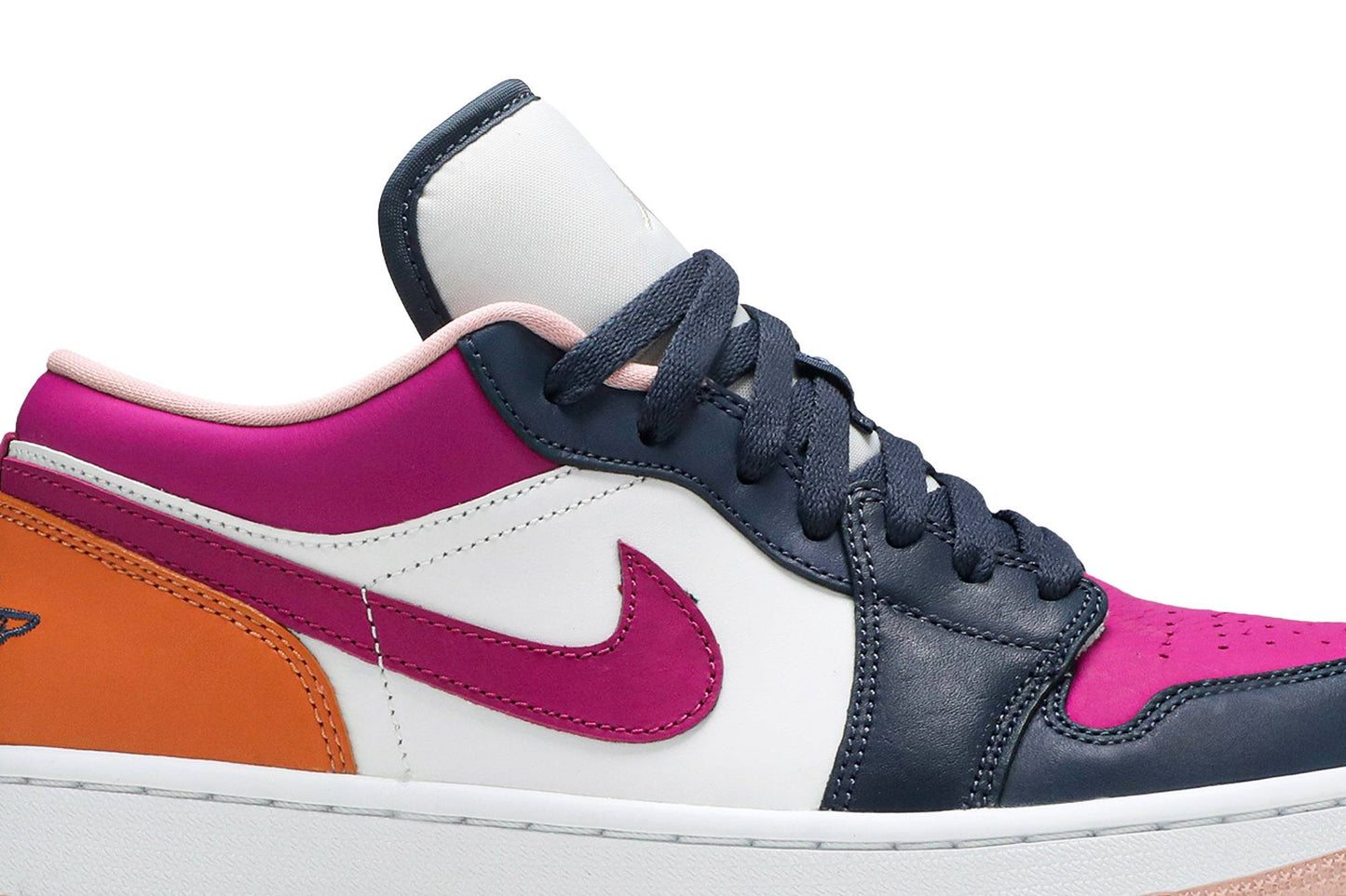 ( Women ) Air Jordan 1 Low SE 'Mismatched – Purple Magenta' DJ4342-400