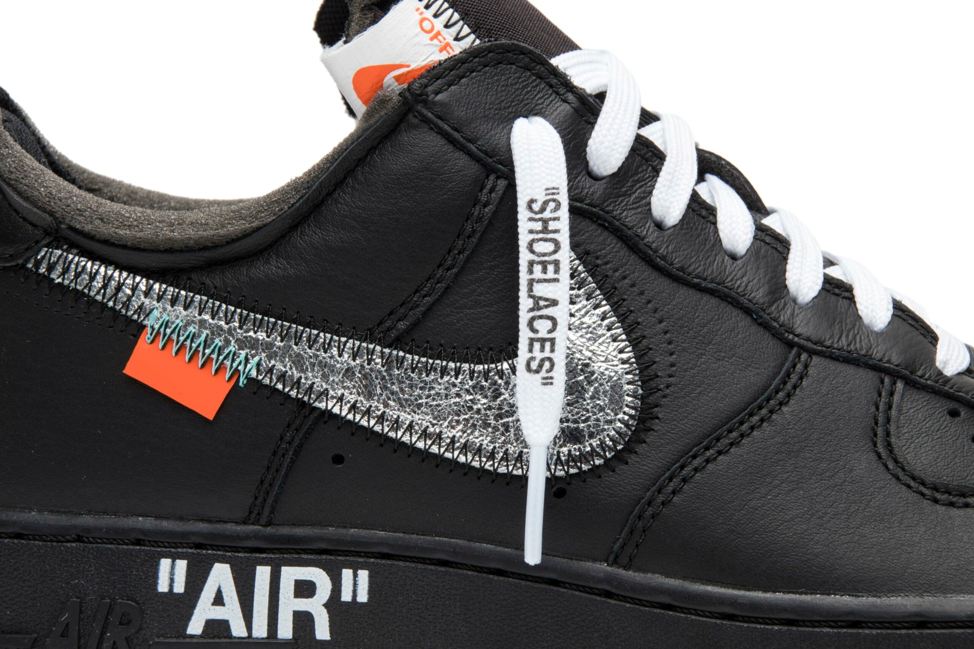 Off-White X Nike Air Force 1 Low 07 MoMA ( No Socks ) AV5210-001