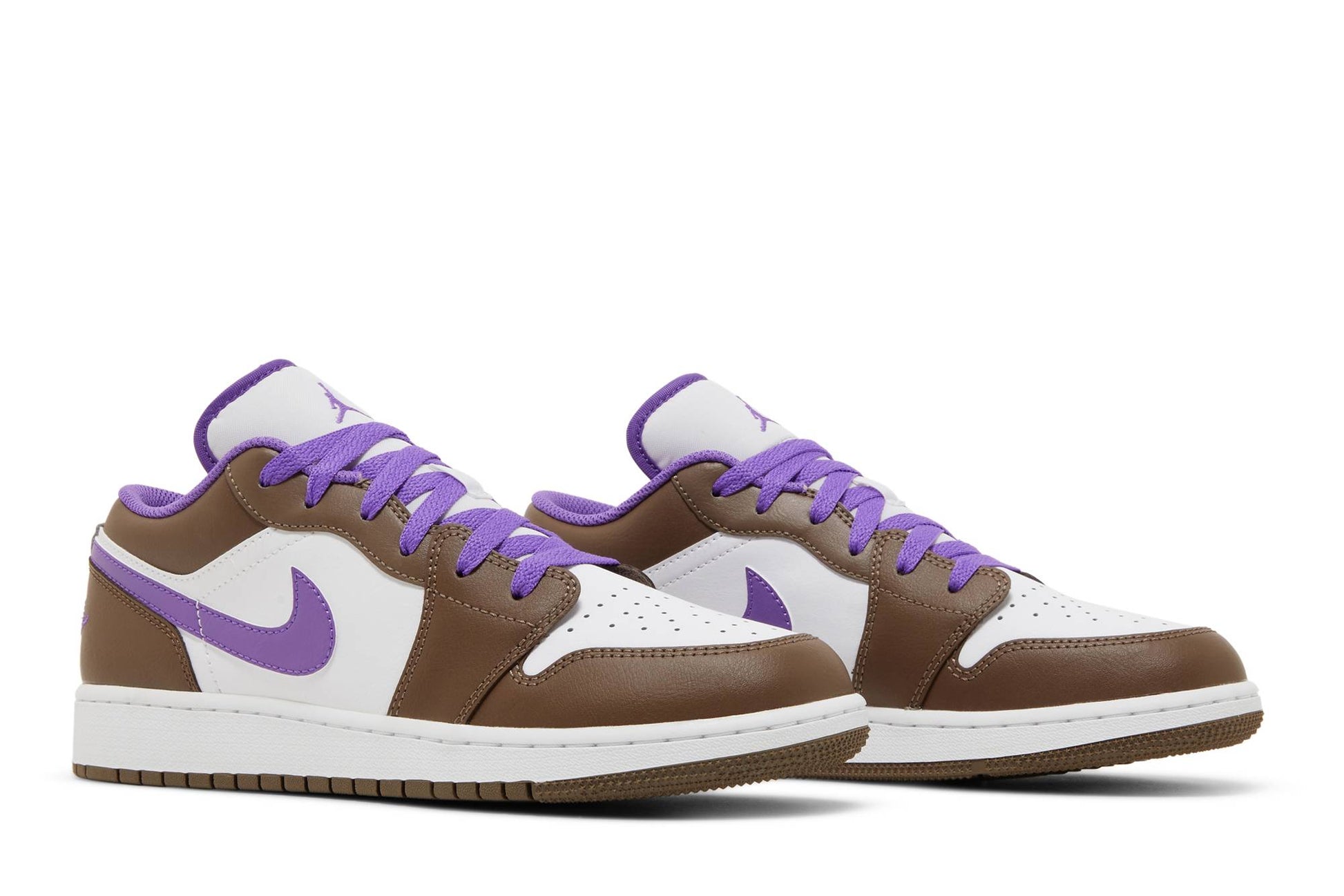 ( Grade School ) Air Jordan 1 Low Purple Mocha 553560-215