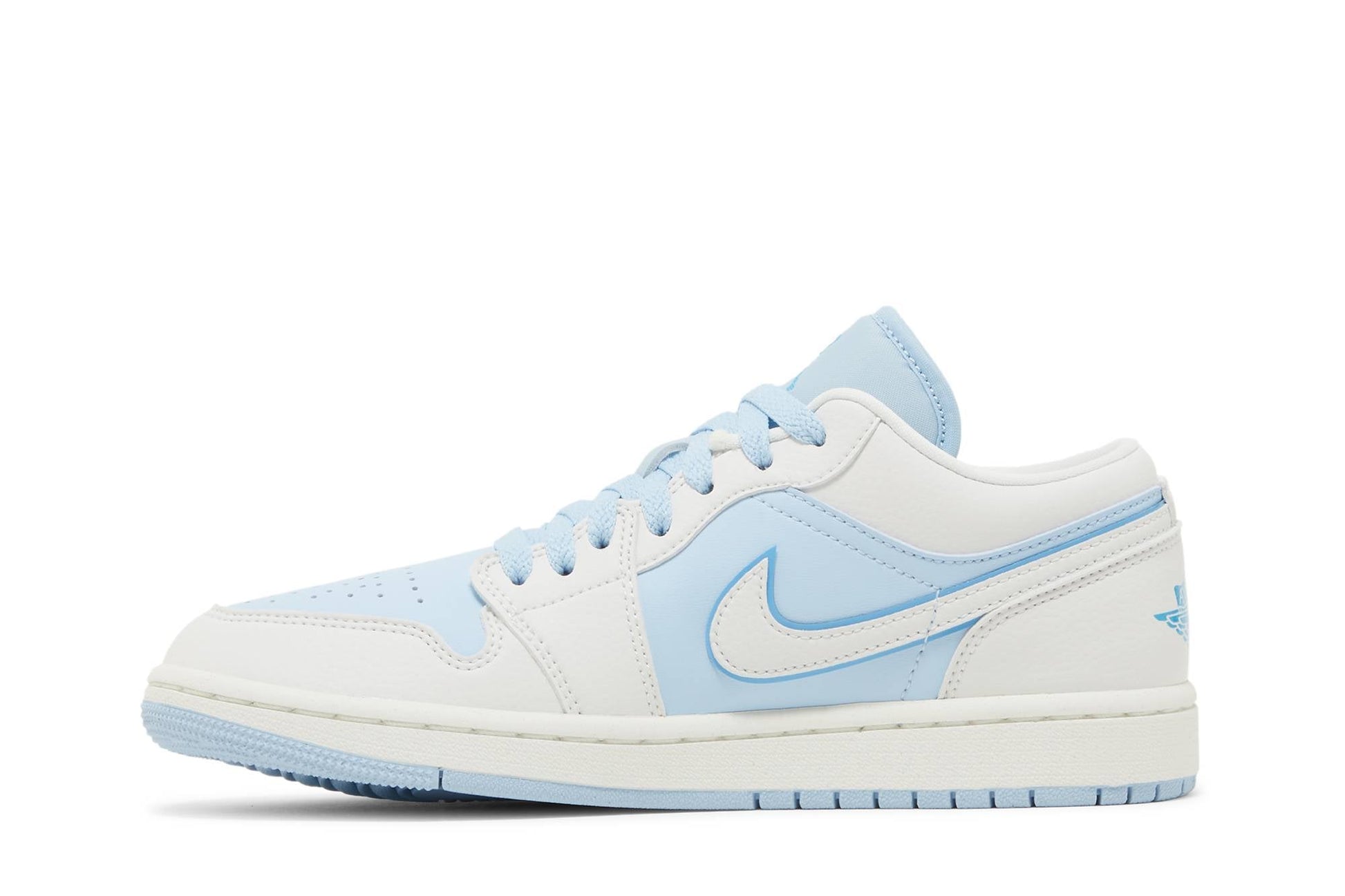 ( Women ) Air Jordan 1 Low SE Reverse Ice Blue DV1299-104