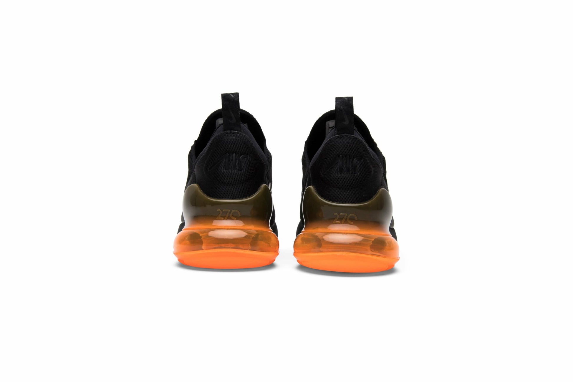 Nike Air Max 270 Black Total Orange AH8050-008