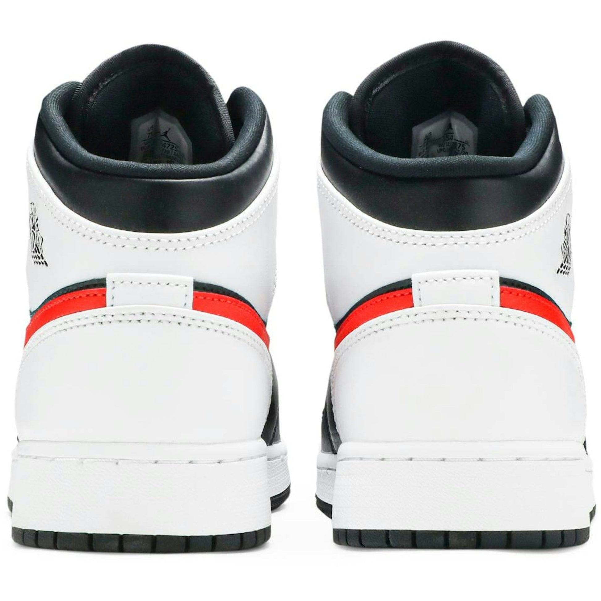 ( Grade School ) Air Jordan 1 Mid 'Chile Red' 554725-075