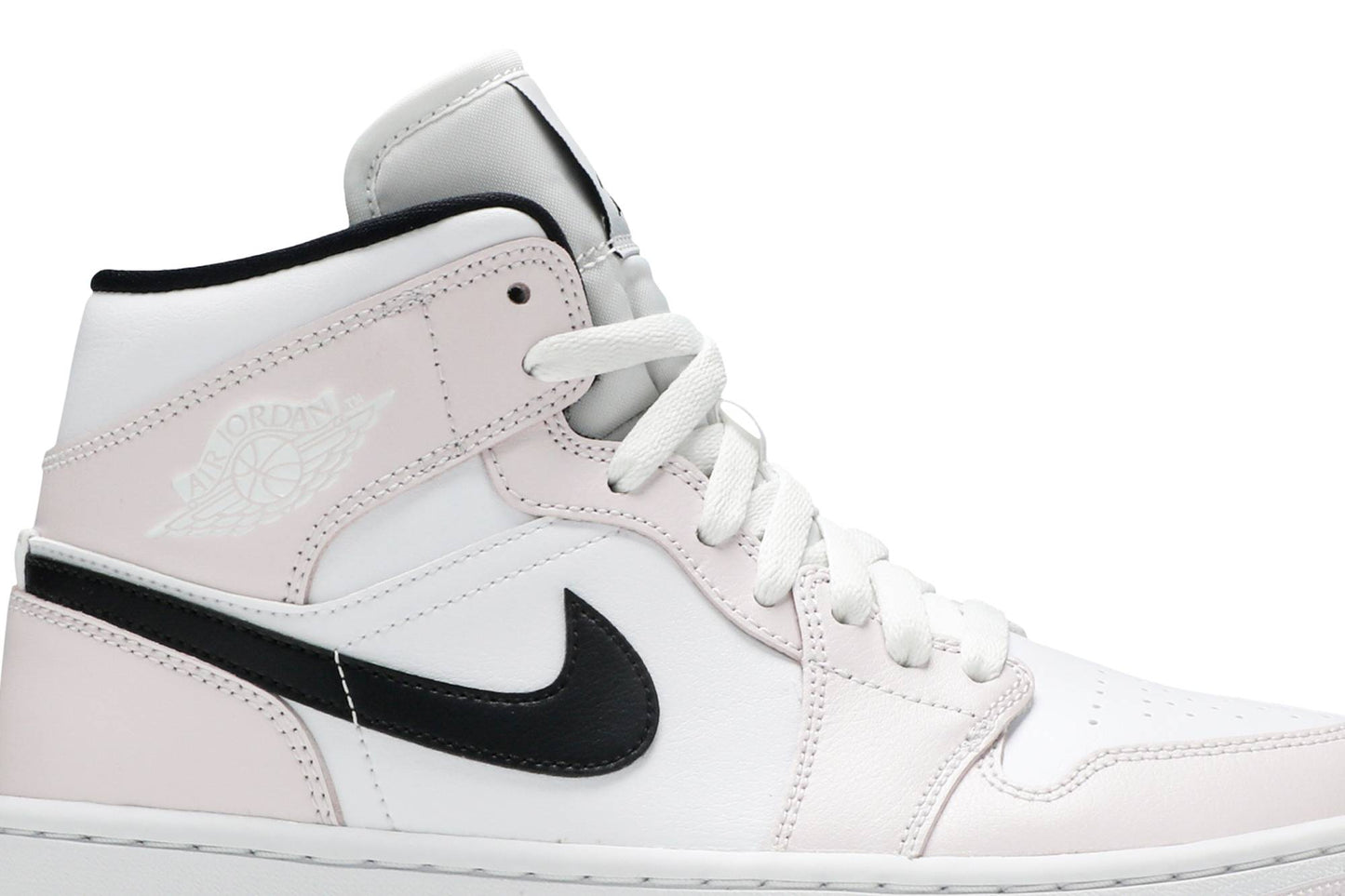 ( Women ) Air Jordan 1 Mid Barely Rose BQ6472-500