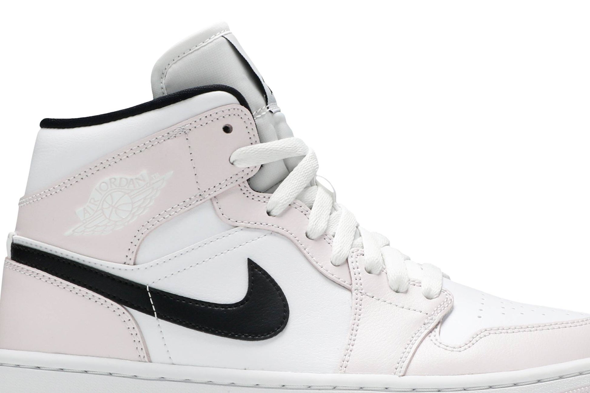 ( Women ) Air Jordan 1 Mid Barely Rose BQ6472-500