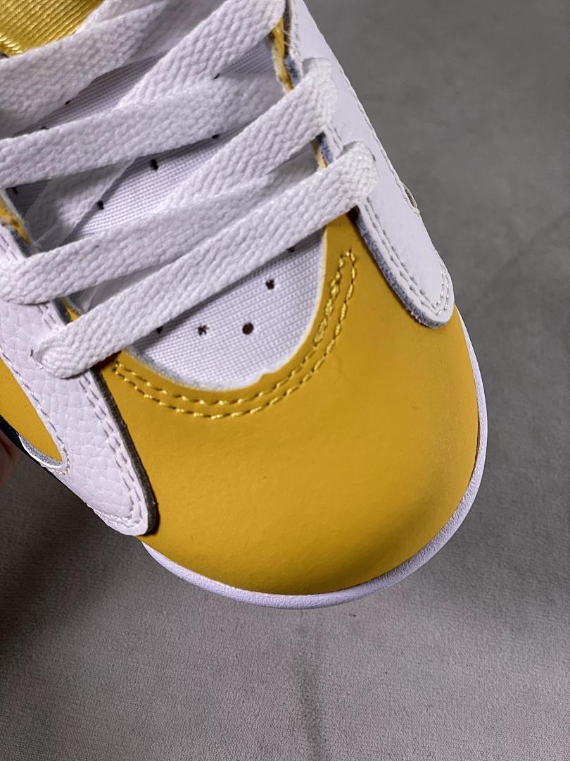 Nike Air Jordan 6 Retro University Gold White Black Yellow Sneakers CT8529-170