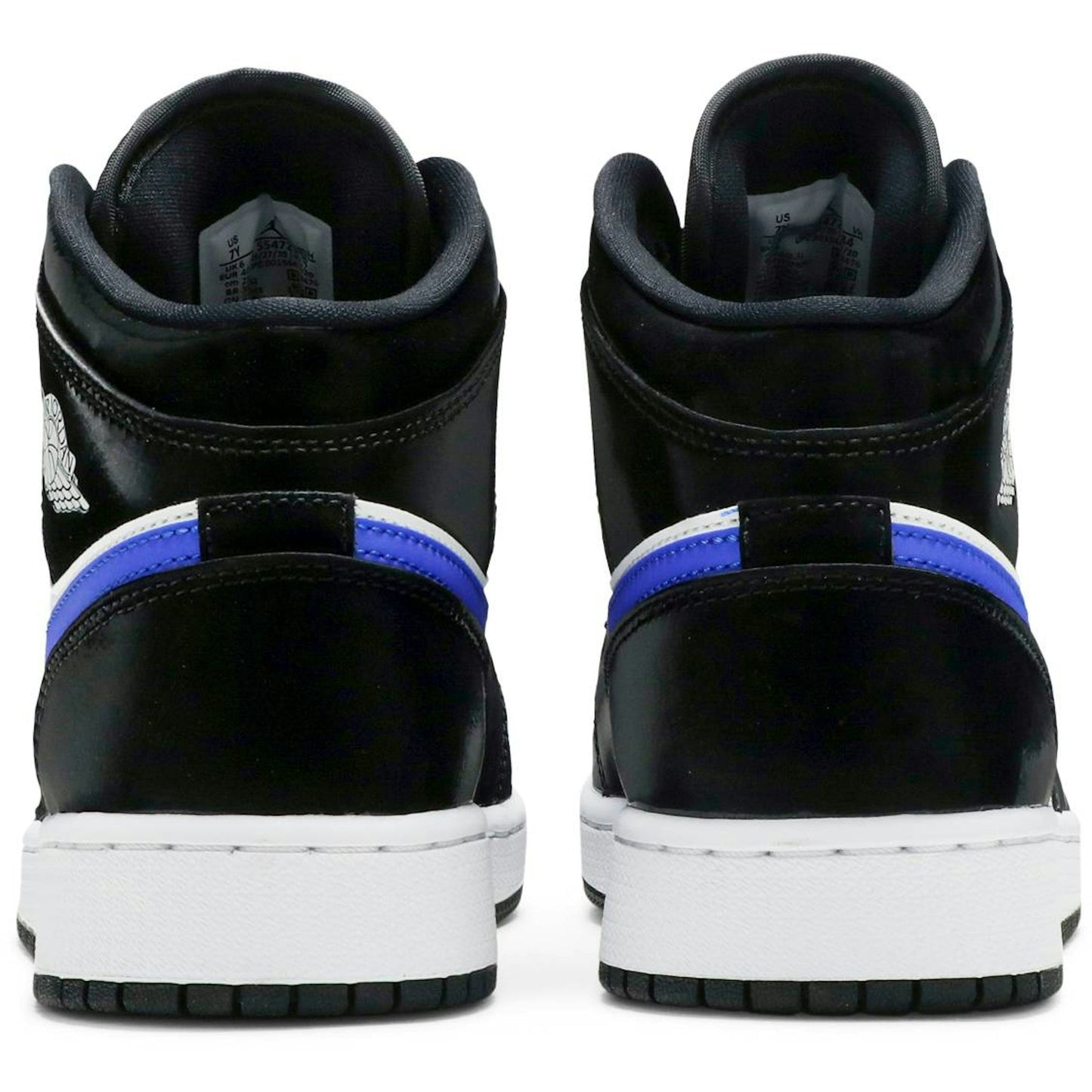 ( Grade School ) Air Jordan 1 Mid 'Black Racer Blue' 554725-084