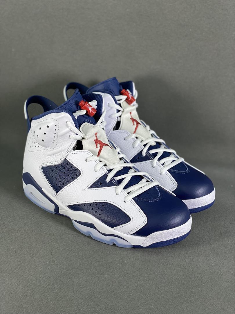 Nike Air Jordan 6 Retro Midnight Navy Men's Sneakers CT8529-141