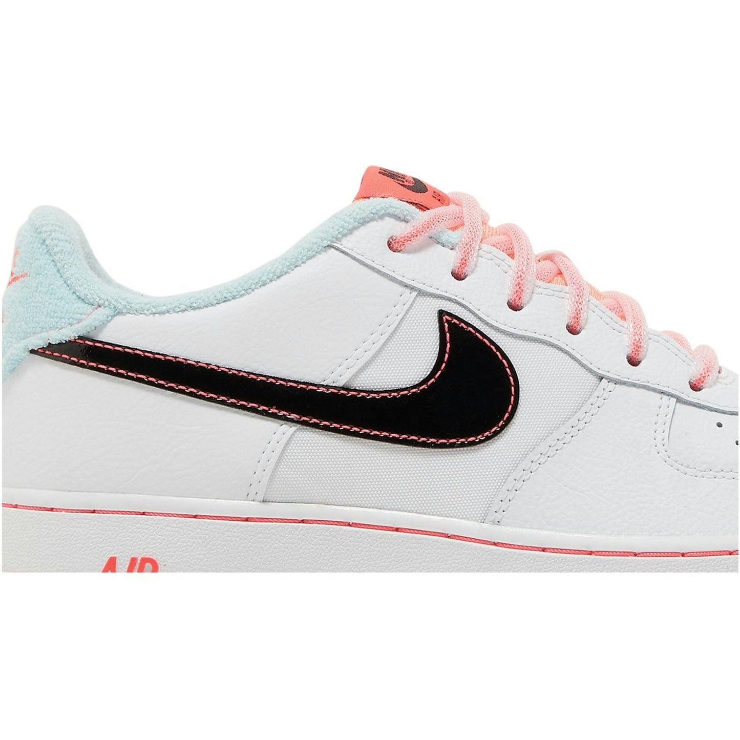 ( Youth ) Nike Air Force 1 07 LV8 GS White Atomic Pink DD7709-100