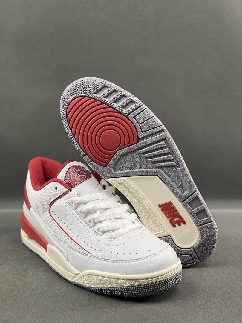 Nike Air Jordan 2 Low Cherry White Varsity Red Sneakers DV9956-106