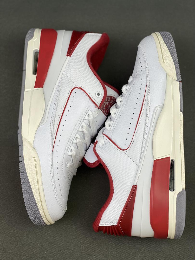 Nike Air Jordan 2 Low Cherry White Varsity Red Sneakers DV9956-106