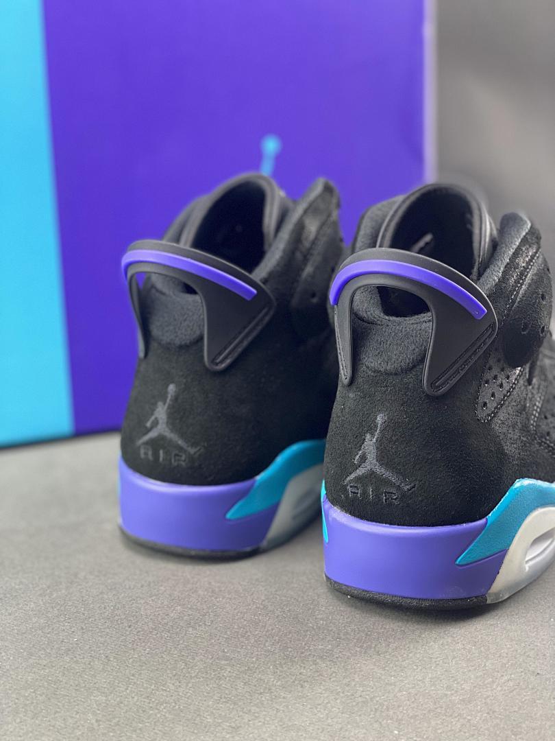 Nike Air Jordan 6 Retro Aqua Black Dark Concord Aqua Tone CT8529-004