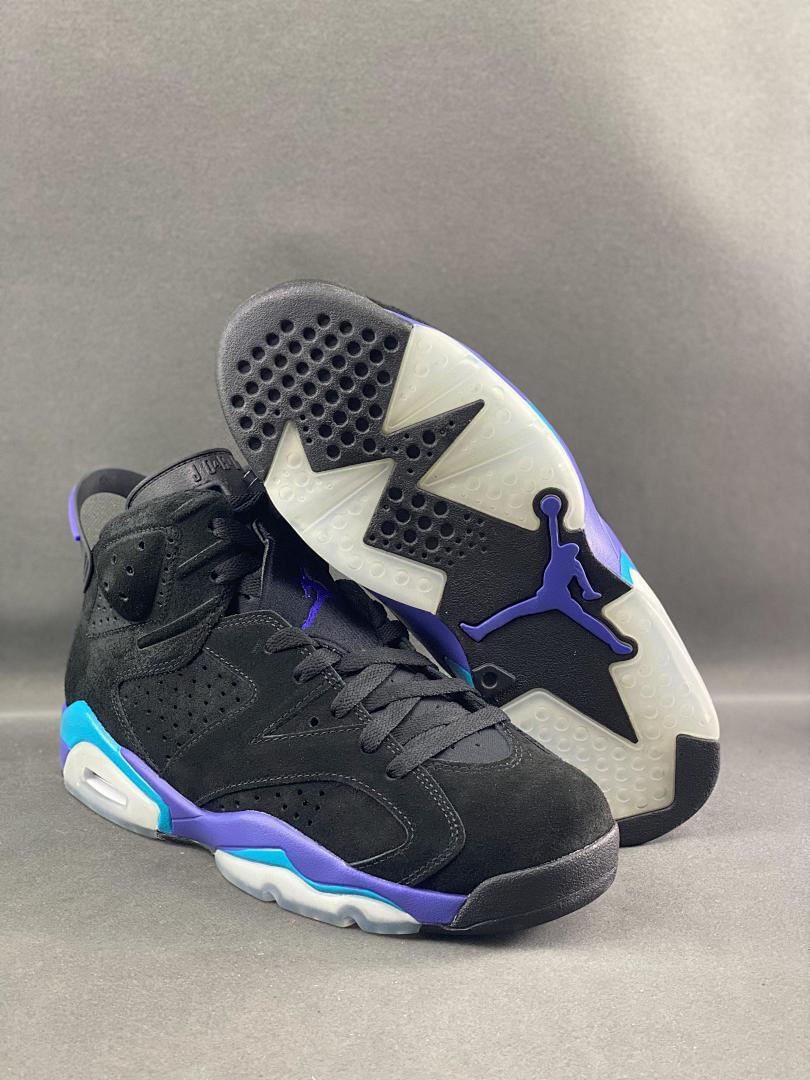 Nike Air Jordan 6 Retro Aqua Black Dark Concord Aqua Tone CT8529-004