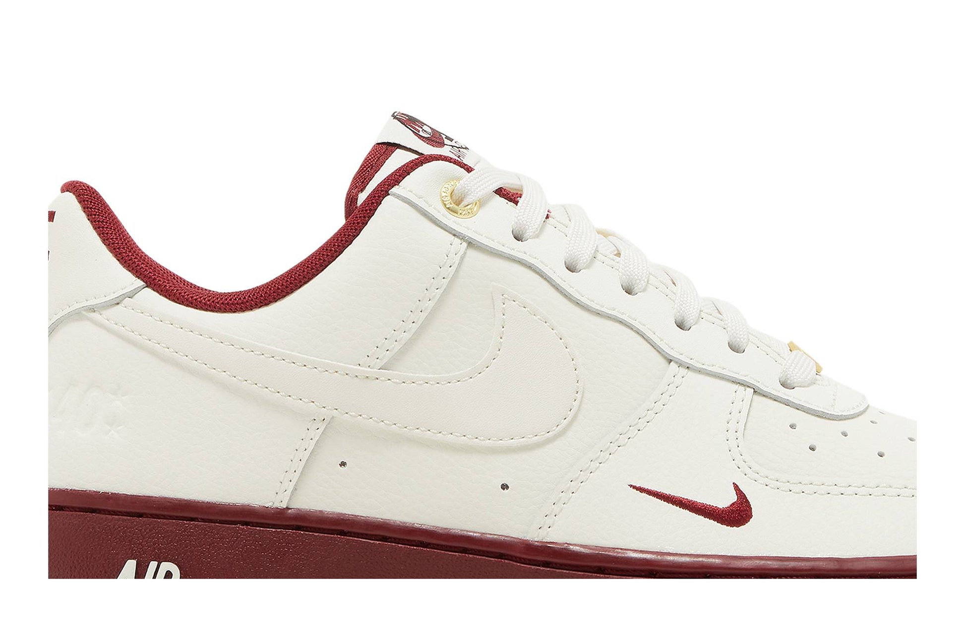 ( Women ) Nike Air Force 1 '07 SE '40th Anniversary – Sail Team Red' DQ7582-100