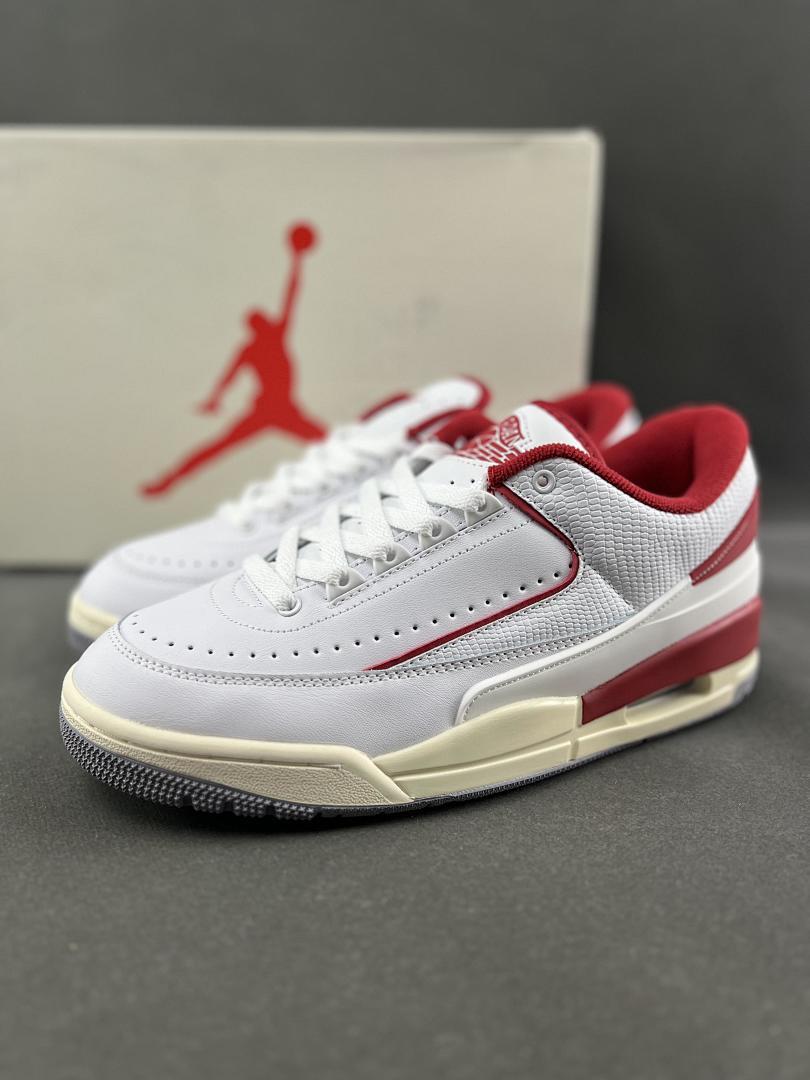 Nike Air Jordan 2 Retro Low Cherry White Cherrywood Red Sail DV9956-106