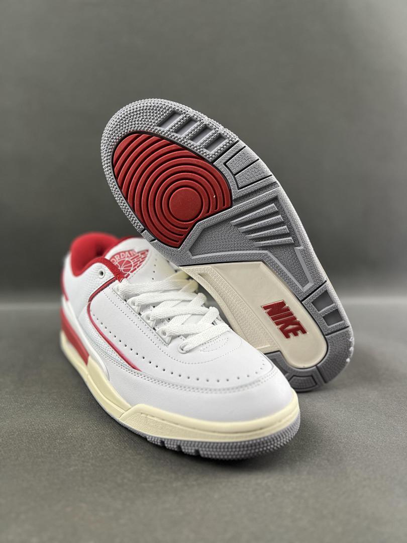 Nike Air Jordan 2 Retro Low Cherry White Cherrywood Red Sail DV9956-106