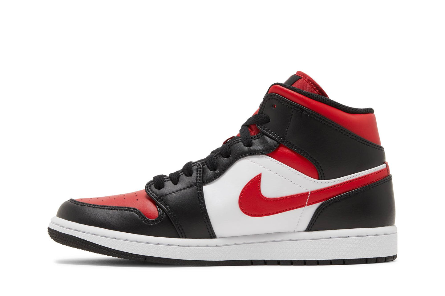 Air Jordan 1 Mid 'Bred Toe' ( 2022 ) 554724-079