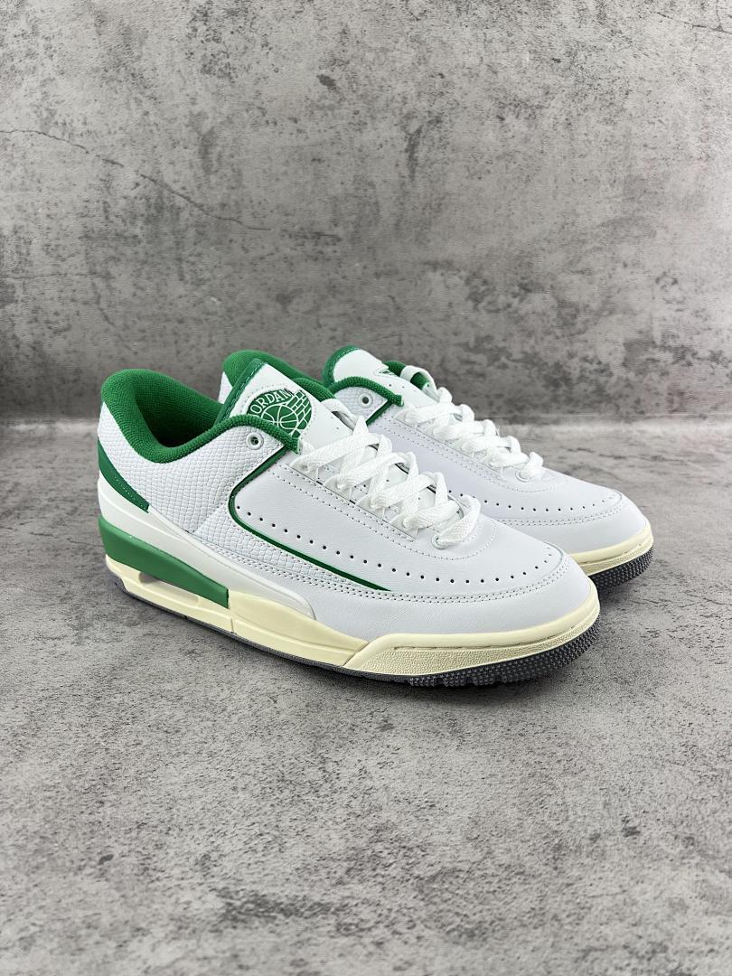 Nike Air Jordan 2 Retro Low Lucky Green DR0156-103 Men's Women's Sneakers Shoes