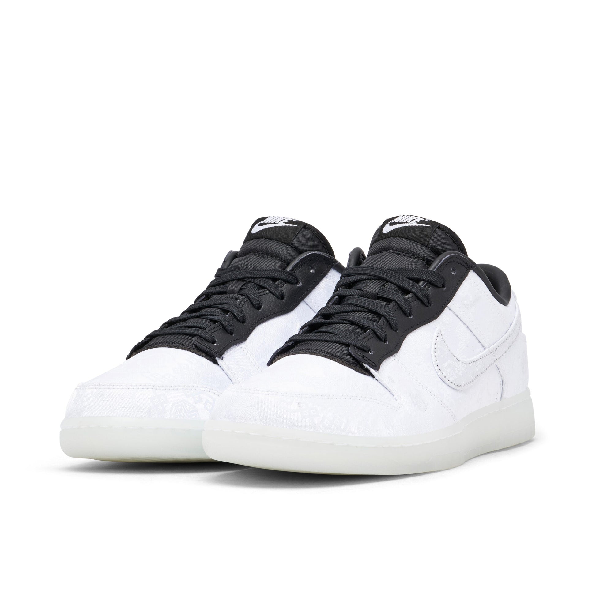 Nike Dunk Low X CLOT X Fragment Black White