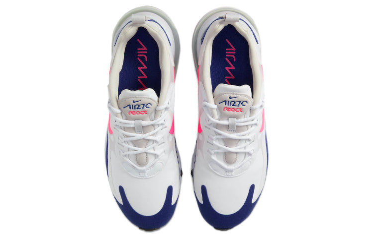 Nike Air Max 270 React White Pink Blue CU7833-101