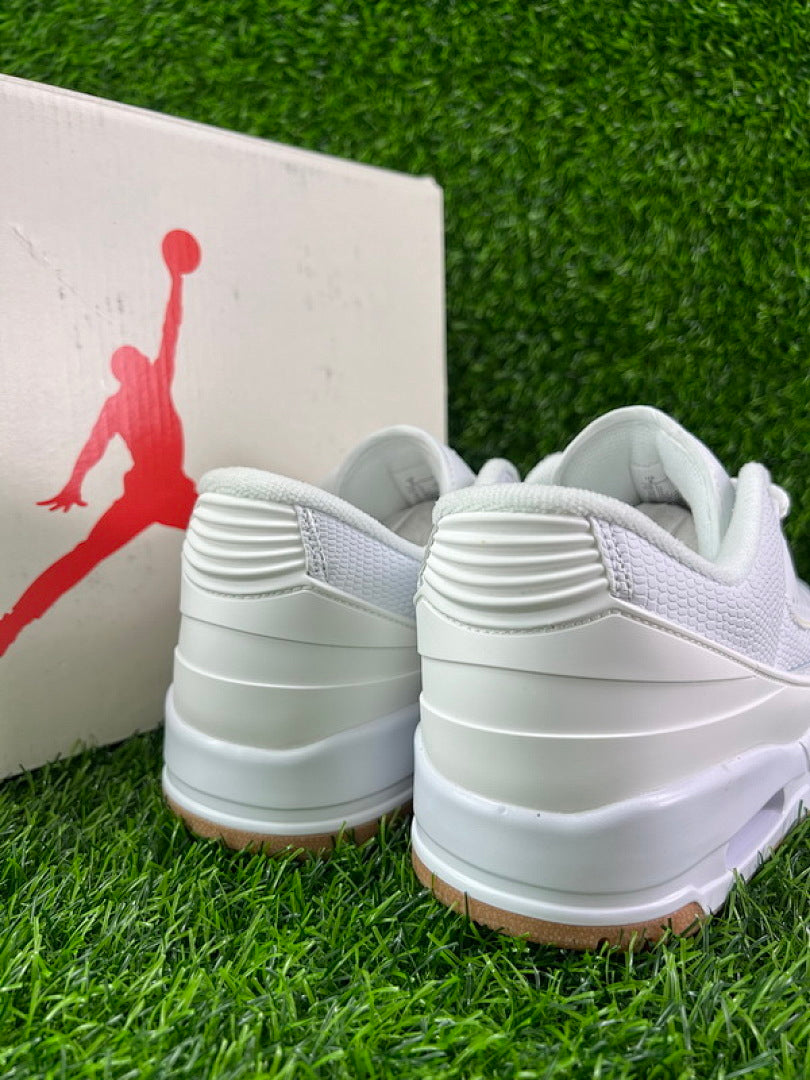 Air Jordan 2 Low White Sail Gum Light Brown DX4401-105