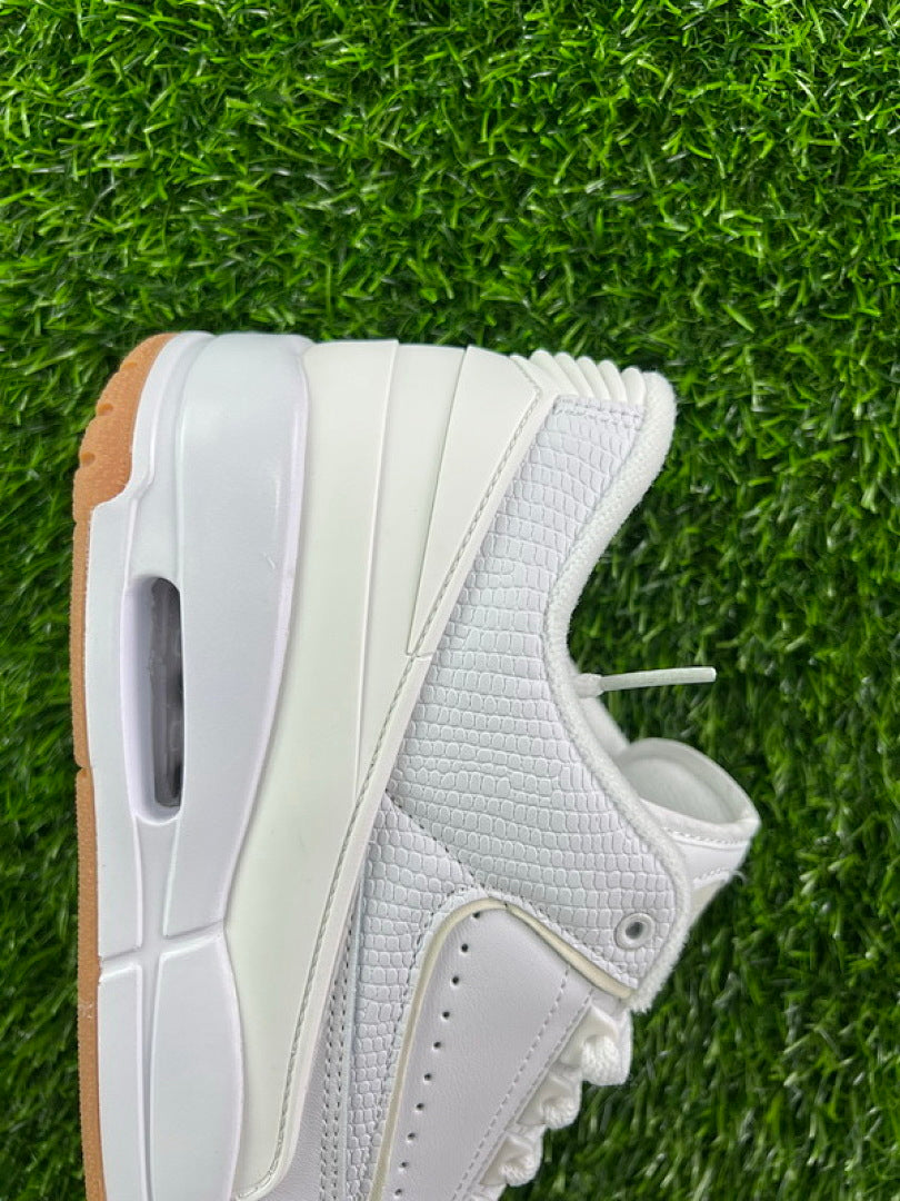 Air Jordan 2 Low White Sail Gum Light Brown DX4401-105