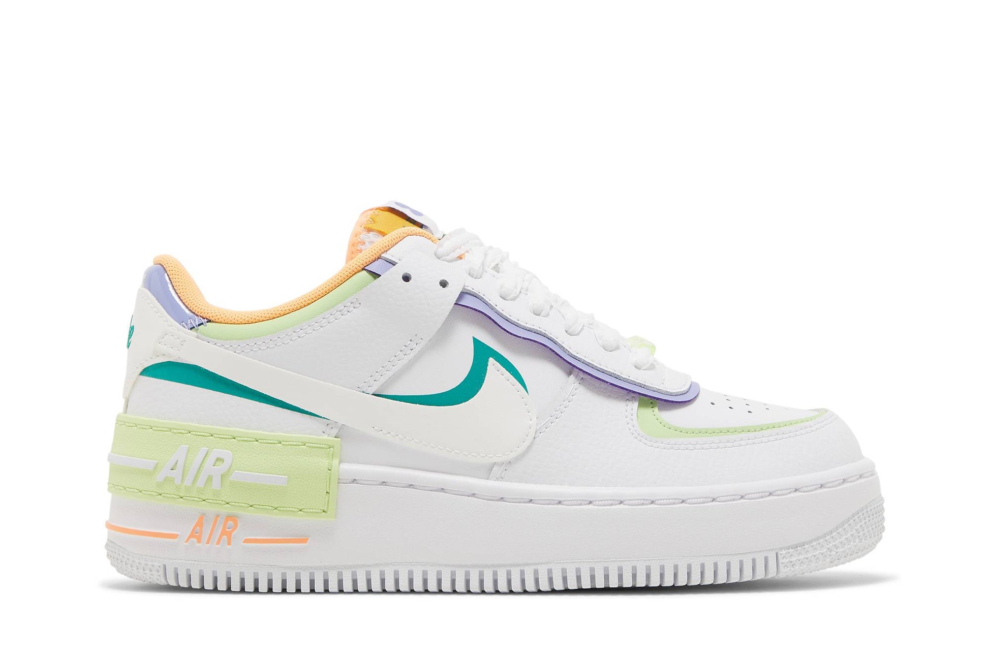 ( Women ) Nike Air Force 1 Shadow 'White Multi-Color' DX3718-100