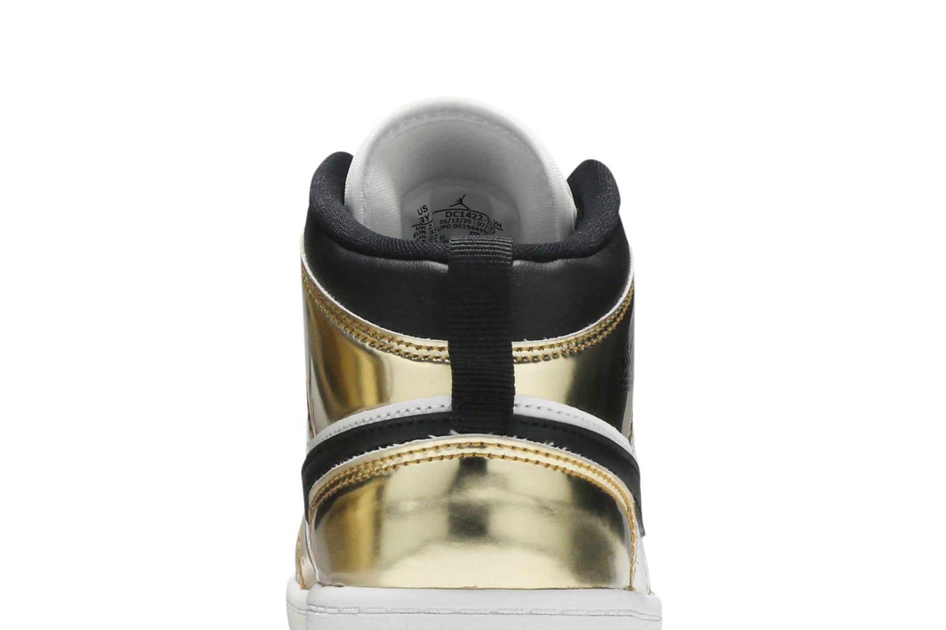 ( Grade School ) Air Jordan 1 Mid SE 'Metallic Gold' DC1420-700