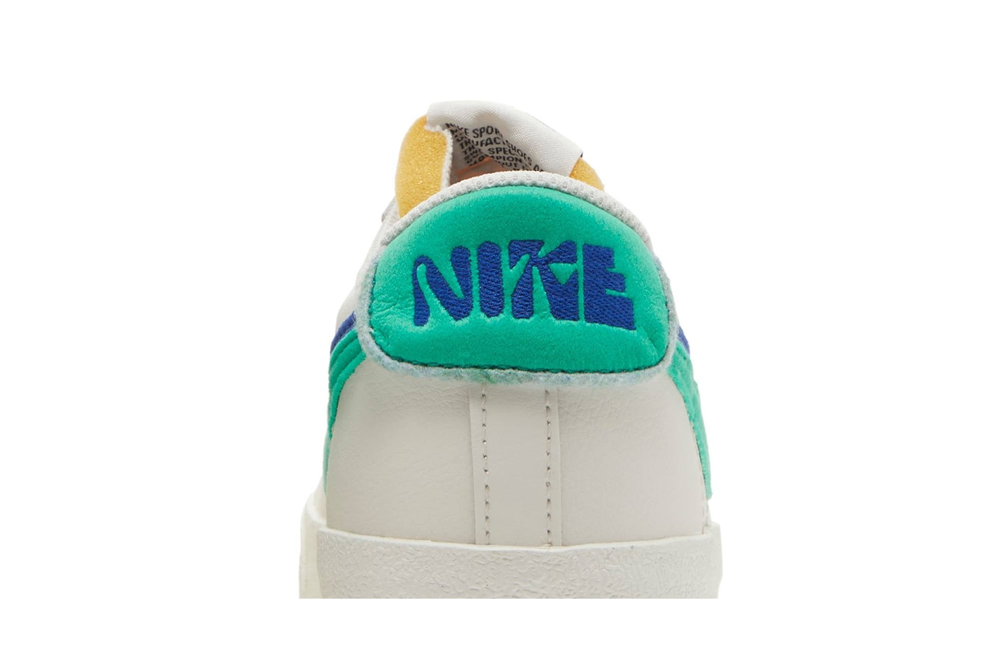 Nike Blazer Low 72 Double Swoosh 'Sail Green Blue' DO9777-001