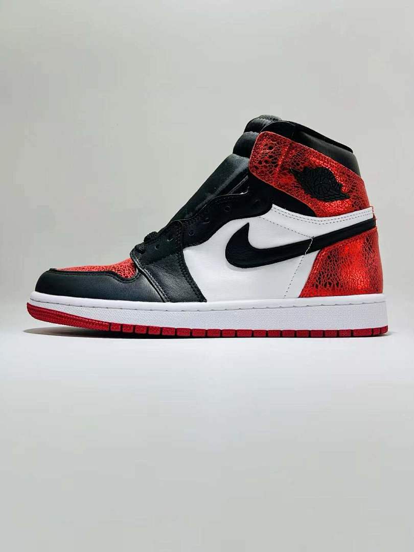 Nike Air Jordan 1 Retro High OG 'Origin Story' (Spider-Man) 555088-602 Men's Basketball Shoes Red Black White Sneakers
