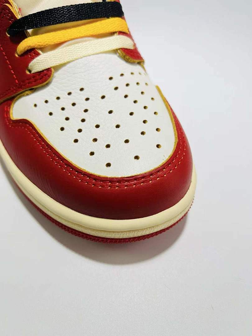 Union LA Air Jordan 1 Retro High OG Varsity Red Black White Sail Sneakers BV1300-106