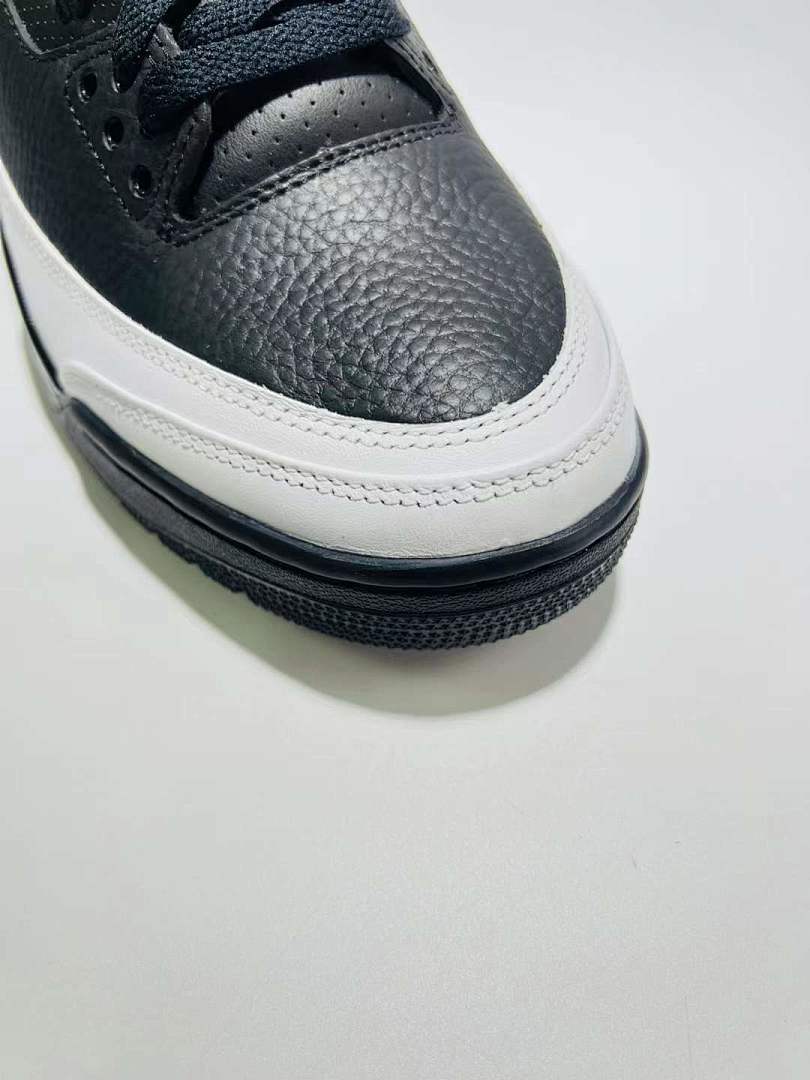 Nike Air Jordan 3 Retro "Cyber Monday" Black White 136064-020 Men's Lifestyle Sneakers Shoes Classic Leather