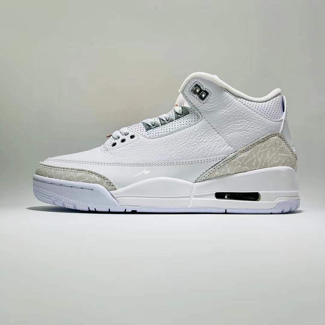 Nike Air Jordan 3 Retro "White Cement Reimagined" Men's Sneakers - White/Cement Grey/Sail Basketball Shoes DN3707-100