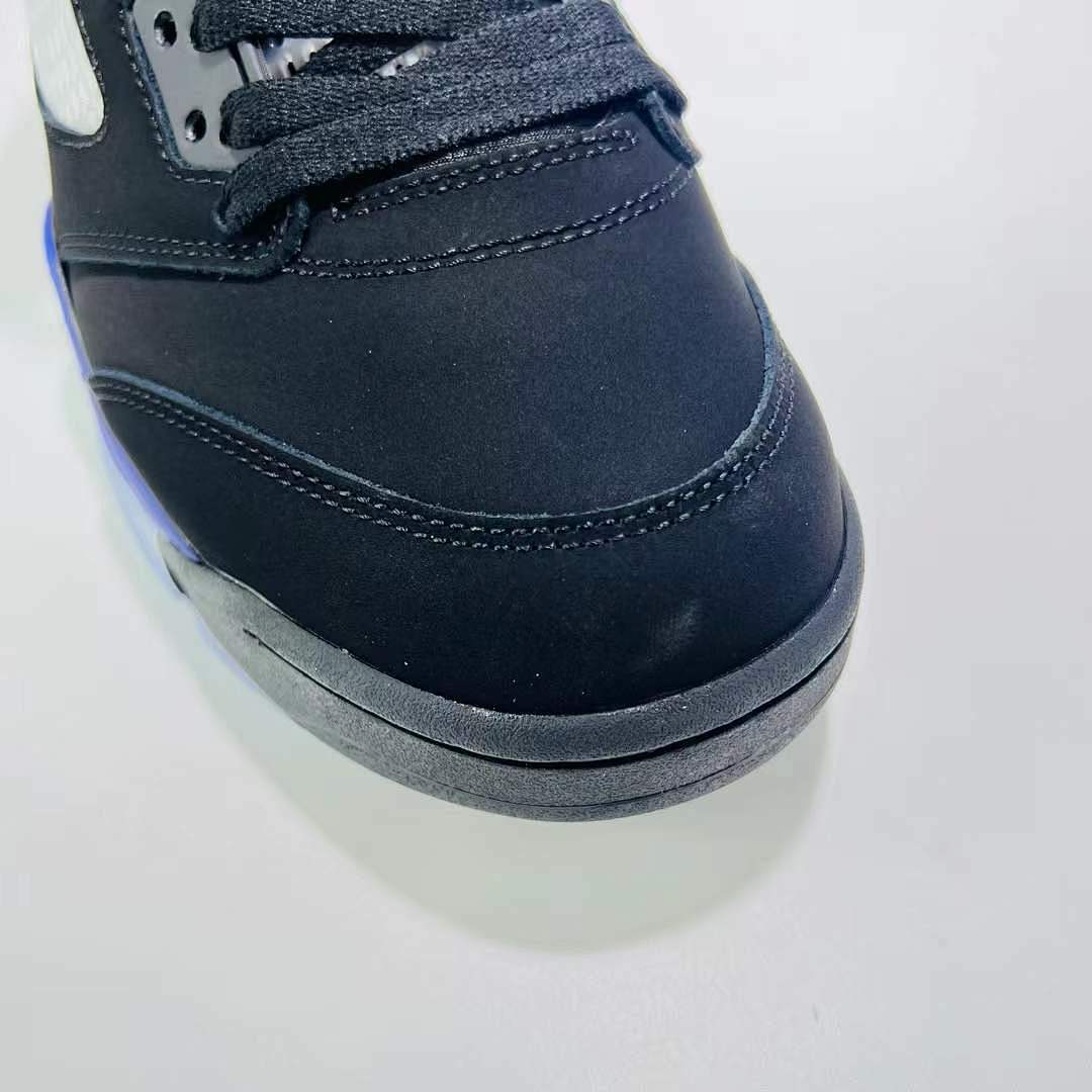 Air Jordan 5 Retro 'Aqua' Black Aquatone Concord DV0562-006 Men's Sneakers
