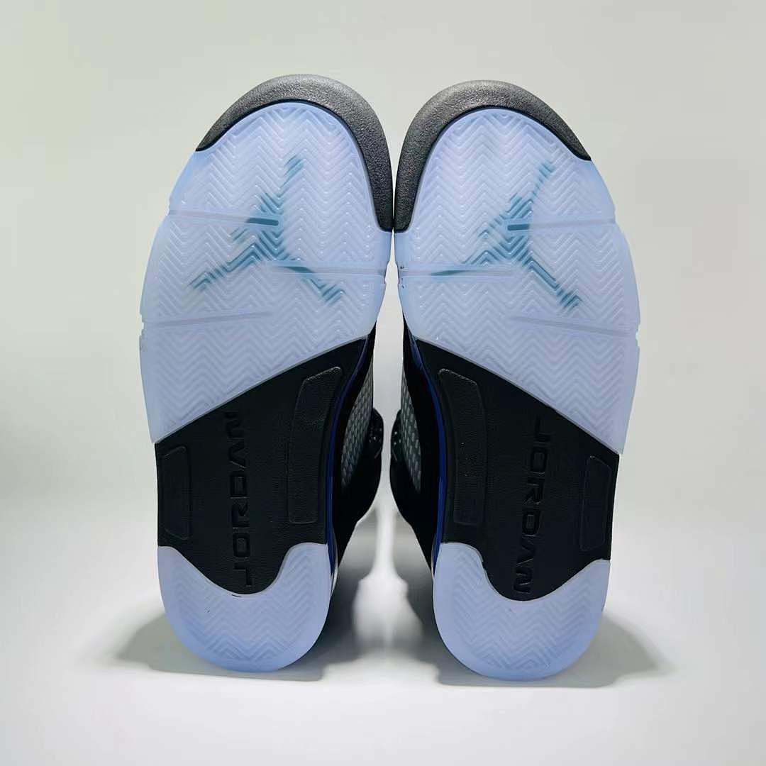 Air Jordan 5 Retro 'Aqua' Black Aquatone Concord DV0562-006 Men's Sneakers