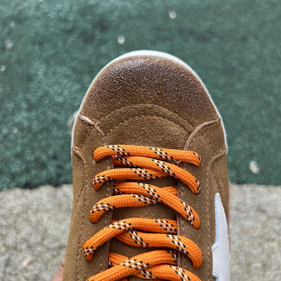 Golden Goose Stardan Brown Suede White Star Sneakers