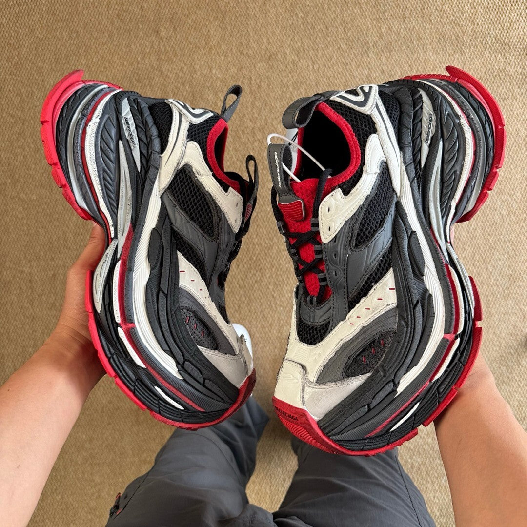 Balenciaga 3XL Trainer Black White Red Grey
