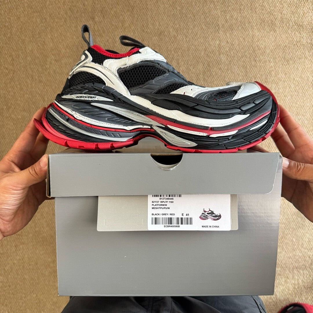 Balenciaga 3XL Trainer Black White Red Grey