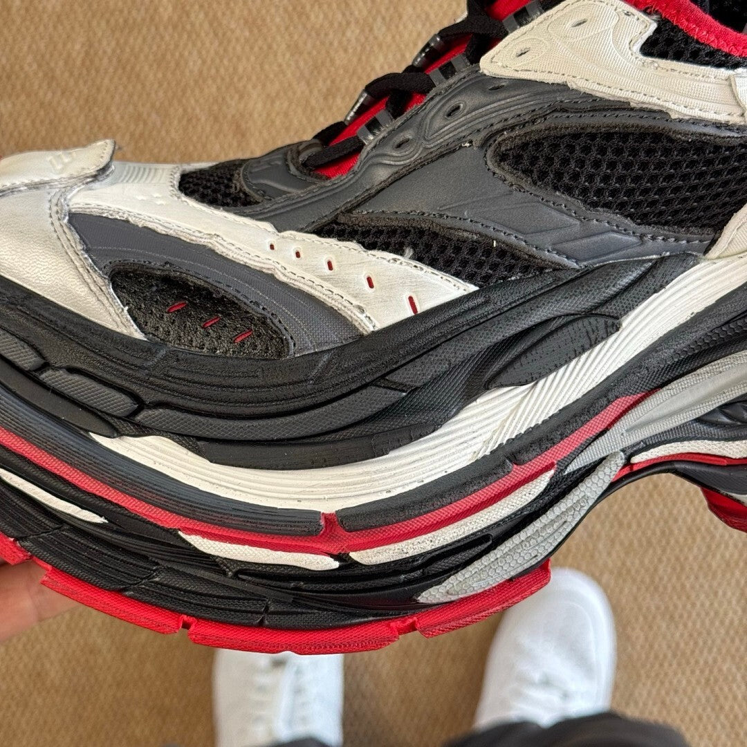 Balenciaga 3XL Trainer Black White Red Grey