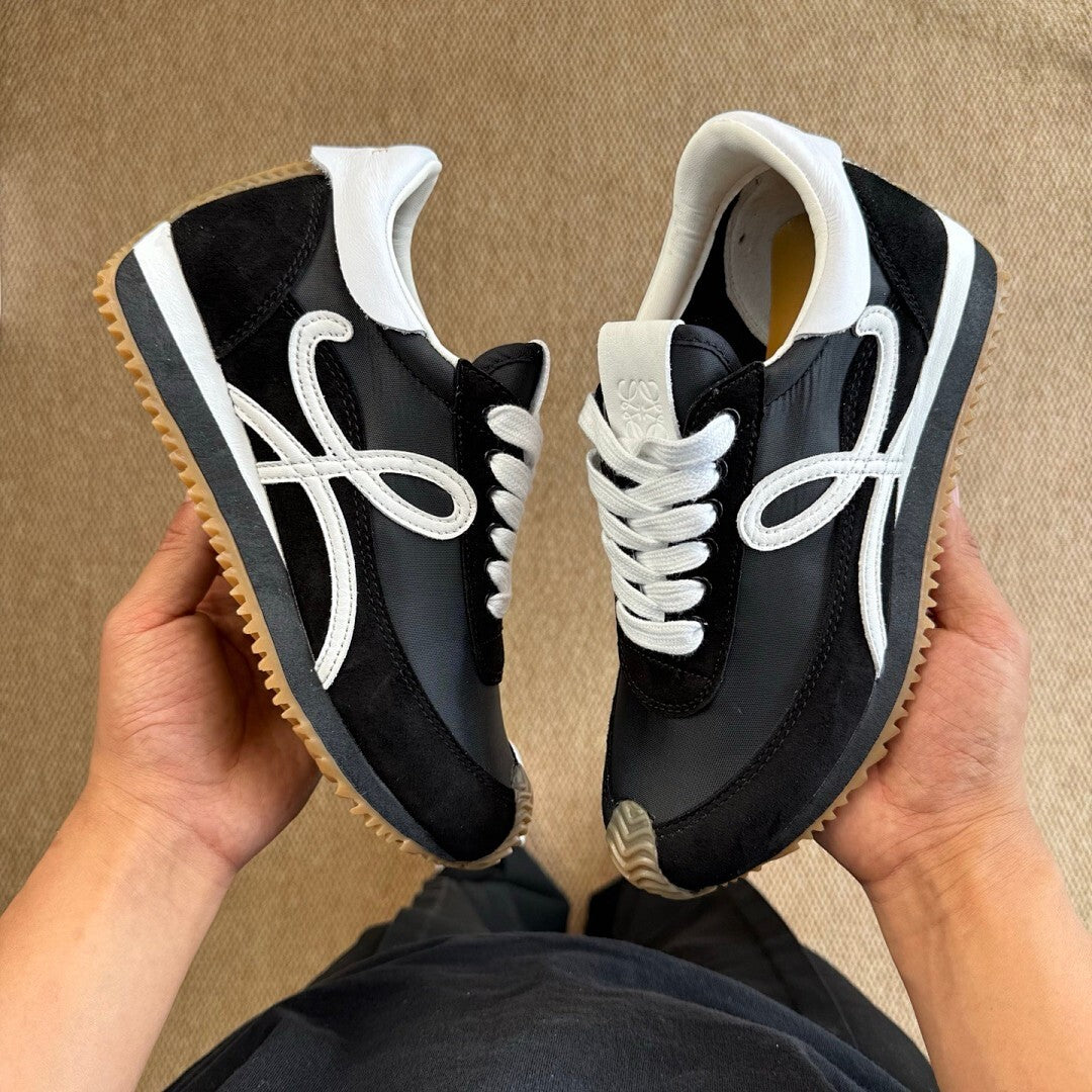 Feiyue Delta Low Black White Gum Sole Sneakers