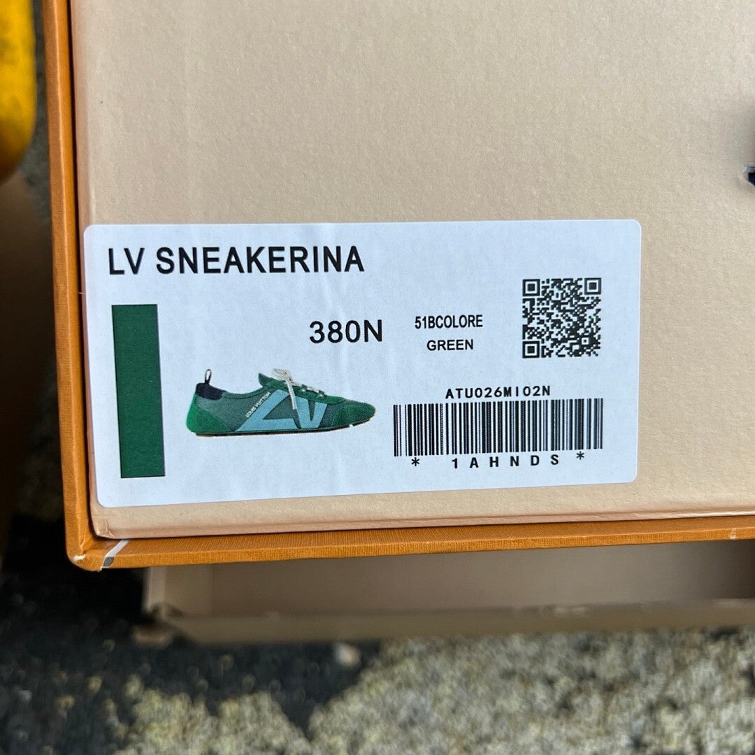 Louis Vuitton Run Away Sneaker Green Blue