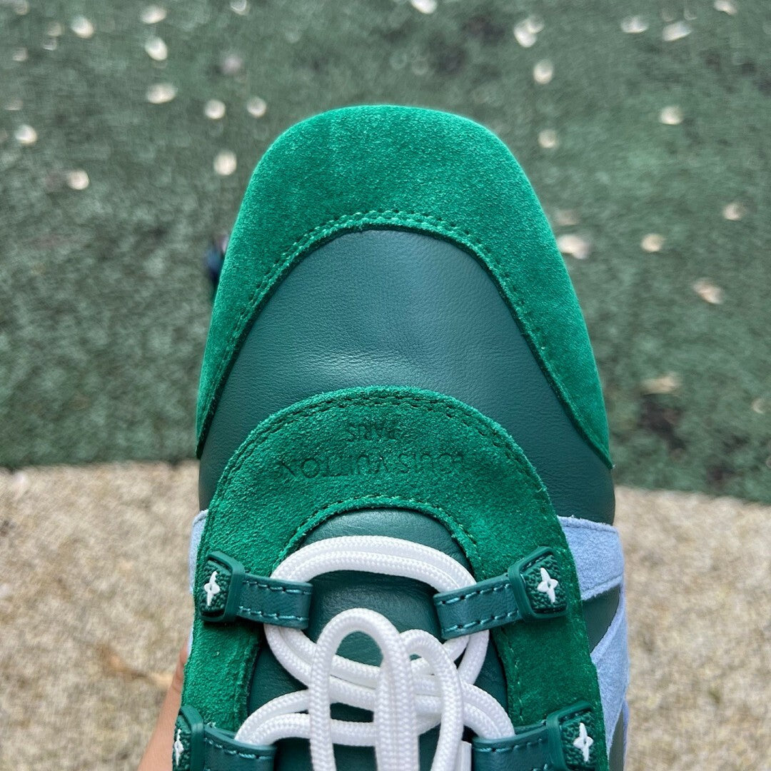 Louis Vuitton Run Away Sneaker Green Blue