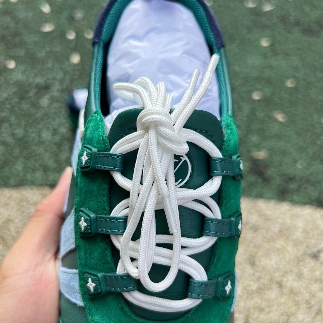 Louis Vuitton Run Away Sneaker Green Blue