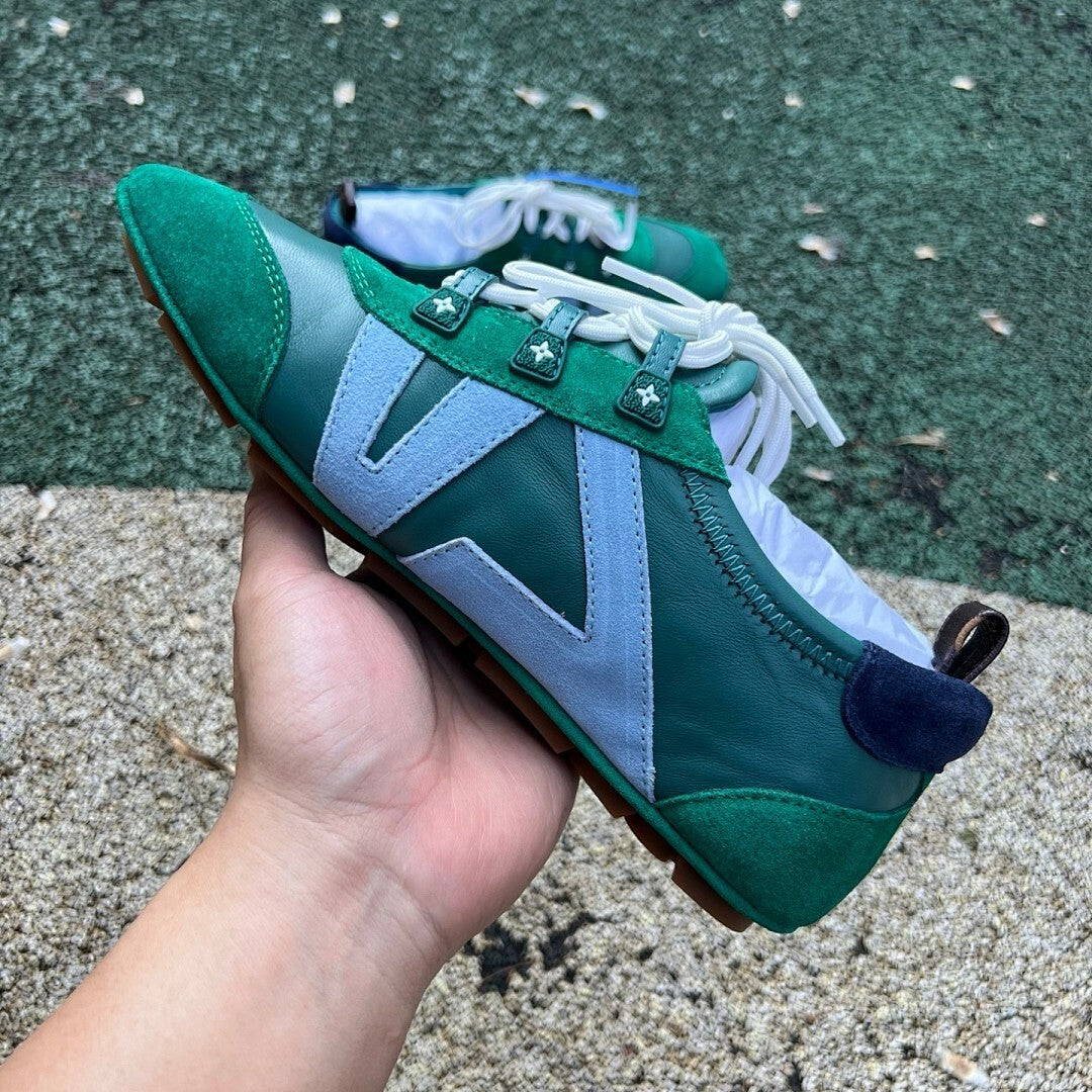 Louis Vuitton Run Away Sneaker Green Blue