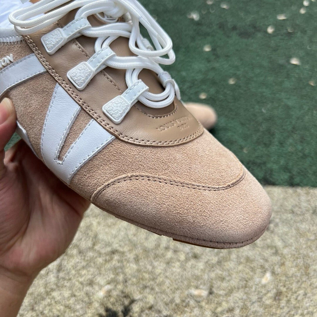Louis Vuitton Fastlane Sneaker Beige White