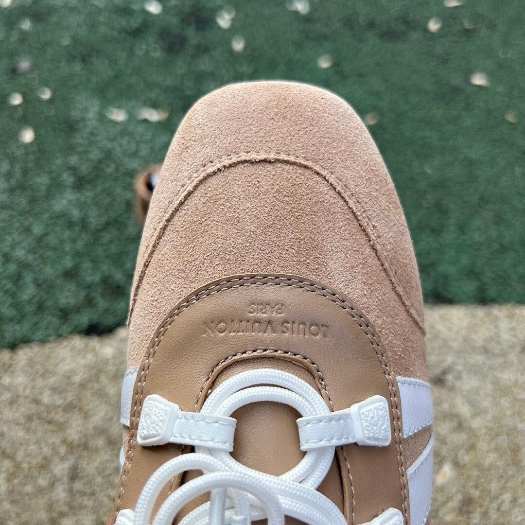 Louis Vuitton Fastlane Sneaker Beige White